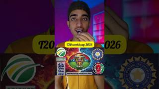 T20 World Cup 2026 के लिए Qualified teams🔥🏏  shorts T20worldcup2026 cricket [upl. by Llertnor]