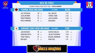 Sunshine Coast Mens 2nd Grade v Toombul Mens 2nd Grade [upl. by Ylenaj]