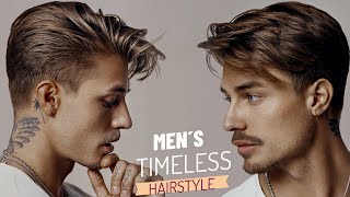 Timeless amp Classic Hairstyle  Mens Hair Inspiration [upl. by Naujat]