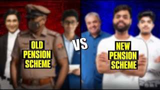 OPS vs NPS  Difference Between Old Pension Scheme and New Pension Scheme  Hindi [upl. by Spindell]