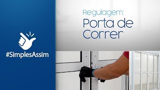 Sasazaki Simples Assim – Regulagem da Porta de Correr [upl. by Asemaj]