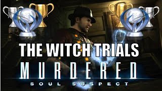 Murdered Soul Suspect  The Witch Trials Trophy  All Collectibles Artifacts Location [upl. by Ettenowtna]