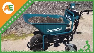 Vidéo de démo de la brouette électrique Makita DCU180 par lun de nos clients [upl. by Schoenberg125]