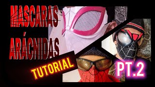 COMO HACER MASCARACUBREBOCAS DE SPIDERMAN PARTE 2 [upl. by Spancake]