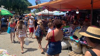 FERIADO 7 DE SETEMBRO CIDADE HISTÓRICA FEIRA DE ROUPA FESTA DA SANTA [upl. by Harpp818]