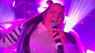 Netta  CEOBassa Sababa Live in NYC 32322 4K HDR HQ Audio Front Row [upl. by Enelhtak]