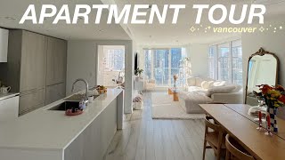 MY APARTMENT TOUR fully furnished amp pinterest inspired 2022  living in Downtown Vancouver at 21 [upl. by Judsen]