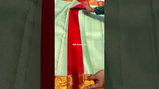 Pure Kanjivaram Saree with red kuttu border  8688420456 [upl. by Ecinna]