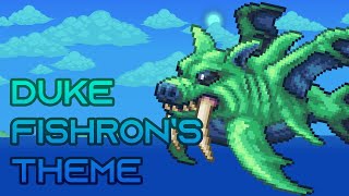 Terraria Infernum Mod Music  quotRazorblade Monsoonquot  Theme of Duke Fishron [upl. by Enilamme]