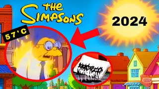 THE SIMPSONS SICAKLIK PANDEMİSİ  Simpsonlar 2024 Kehanetleri [upl. by Grady807]