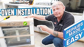 Installing A BuiltIn Electric Oven Without Help StepbyStep Tutorial on Beko Cooker Installation [upl. by Itsa]