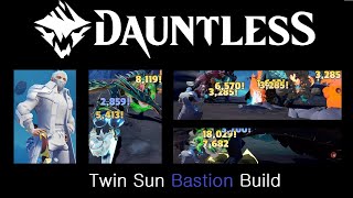 Dauntless Twin Sun Bastion Build [upl. by Philender]