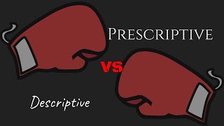 The Basics of Prescriptive vs Descriptive Linguistics [upl. by Xanthe235]