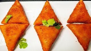 Jalapeno samosa cheese samosa  Make and freeze Ramadan special recipe [upl. by Ecirtaed]