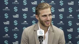 Kraken Sound Alex Wennberg  Apr 7 2022 Postgame [upl. by Halland]