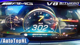 639HP MercedesAMG GT 63 S 0302kmh ACCELERATION amp LAUNCH CONTROL by AutoTopNL [upl. by Vinia820]