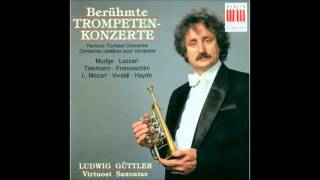 Ludwig Guttler Telemann Trumpet Concerto TWV53D5 [upl. by Kraul]