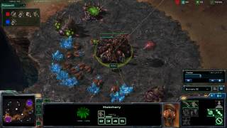 Starcraft 2 Beta Zerg Tutorial  Fast Roaches Build Order [upl. by Aicirtam613]