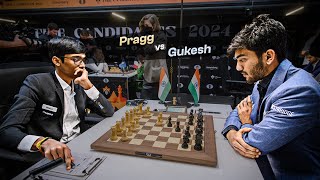 The Chennai Banger in Canada  Pragg vs Gukesh  FIDE Candidates 2024 [upl. by Rieger]