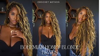 Super Detailed Bohemian Crochet Braid Tutorial [upl. by Roarke]