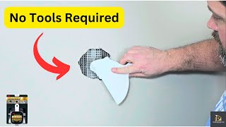 Easy DIY Drywall Hole Repair 3M Large Hole Patch Kit Tutorial [upl. by Einnhoj]