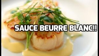 Recette du Beurre Blanc Inratable  Facile [upl. by Ahsiema636]