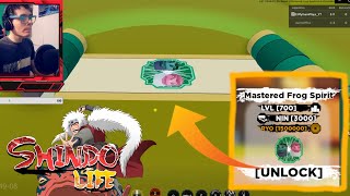 LA UBICACION DEL MODO SABIO DEL SAPO MASTERIZADO Mastered Frog Spirit  Roblox Shindo Life [upl. by Ibib]