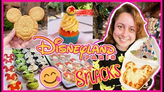 Disneyland Paris Snacks  ULTIMATE Guide [upl. by Frohne243]