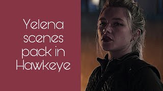 Yelena belova scenes pack Hawkeye 2021  Mega link [upl. by Eiznil]