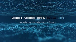 Academy of Alameda Middle School Open House Music Performance 2024 [upl. by Isahella]