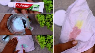 Home remedy to Remove dye transfer or color run bleeding from white and multi coloured clothes [upl. by Gershon]