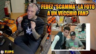 Fedez quotscammaquot la foto a un suo vecchio fan  Fedez live [upl. by Mellicent]