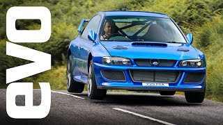 Prodrive P25 – £500k Subaru Impreza 22B restomod  evo REVIEWS [upl. by Samot170]