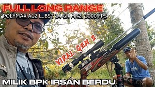 VIRAL GEN 2POLYMAX A12 LBST 14 GR MK21000 FPSFULL LONG RANGE MILIK BPK IRSAN BERDUNGERI [upl. by Lynda]