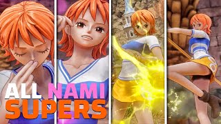 All Nami Chwan Super amp Ultimate Attacks  One Piece Odyssey 4K60FPS [upl. by Amzaj]