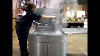 Belshaw Donut Fryer Model 734G Running [upl. by Chen]