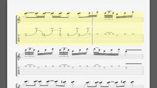 Metallica Astronomy kirk solo tablature [upl. by Ettenay]