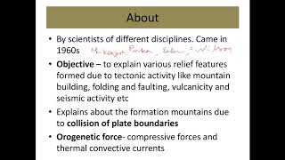 Plate Tectonic Theory on mountain building [upl. by Esserac202]