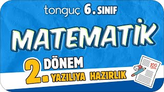 6Sınıf Matematik 2Dönem 2Yazılıya Hazırlık 📑 2024 [upl. by Icnarf749]