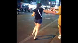 Totally drunk girls in Walking Street Pattaya [upl. by Asseral]