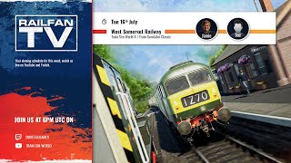 West Somerset Railway 150th Anniversary Stream [upl. by Walkling187]