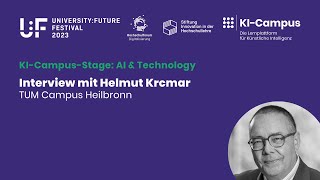 Helmut Krcmar TUM Campus Heilbronn über KI Bildung und Innovation [upl. by Wolliw89]