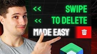 How to Implement Swipe to Delete with Material3  Android Studio Tutorial [upl. by Ihsoyim264]