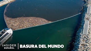 La contaminación plástica se apodera de ríos lagos y playas en Centroamérica  AFP [upl. by Eanore]