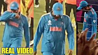 Watch Rohit Sharma crying after India LOST WORLDCUP FINAL against Australia [upl. by Giuditta822]