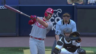 Philadelphia Phillies vs San Diego Padres  MLB Today 9423 Full Game Highlights MLB The Show 23 [upl. by Nabru673]