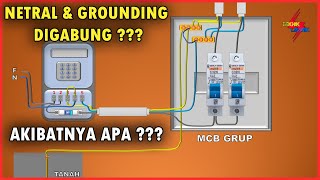 AKIBAT NETRAL DAN GROUNDING DIGABUNG [upl. by Wyly905]