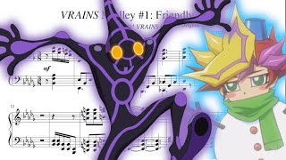 quotVRAINS Medley 1 Friendly Duelquot YuGiOh VRAINS OST  Piano Arrangement MIDI in description [upl. by Seyah882]