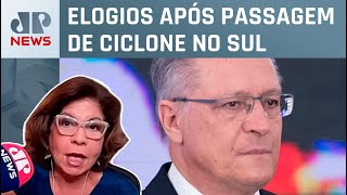 Protagonismo de Geraldo Alckmin gera “ciúmes” no governo Dora Kramer comenta [upl. by Nolra]