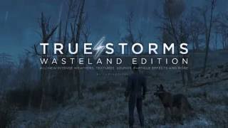 True Storms v14 Showcase Fallout 4 Weather Mod [upl. by Airemaj]